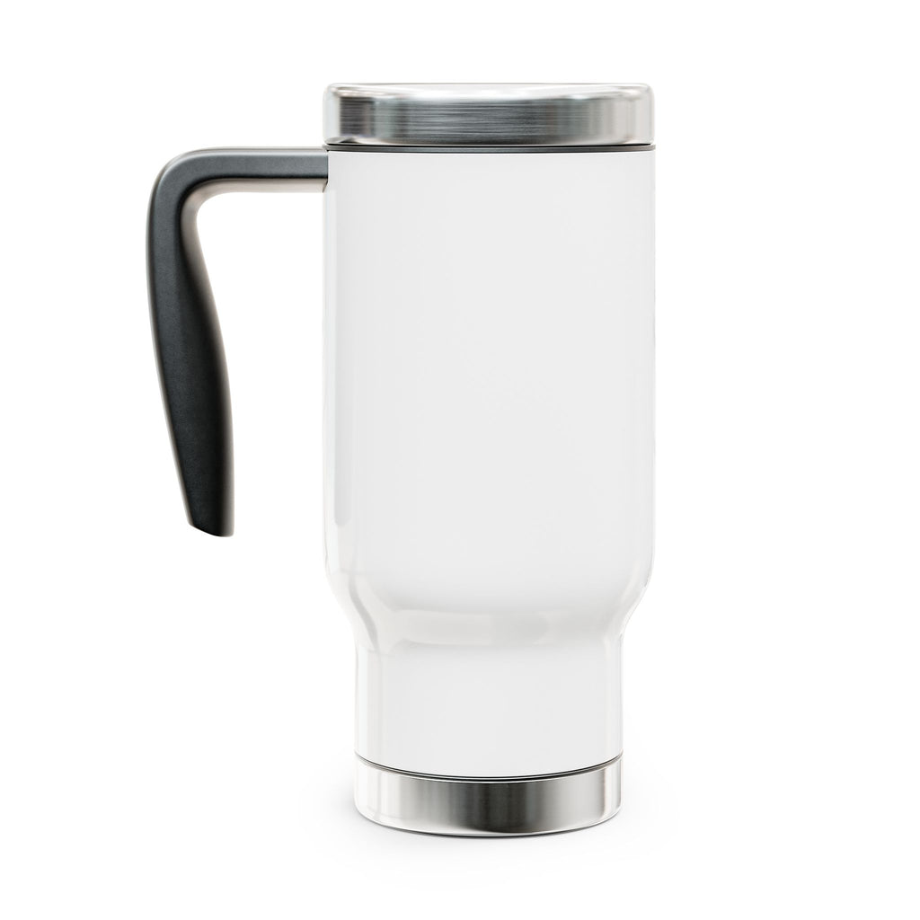 Face Melter Club Skull Travel Mug — 14oz Stainless Steel Insulated Handle Mug