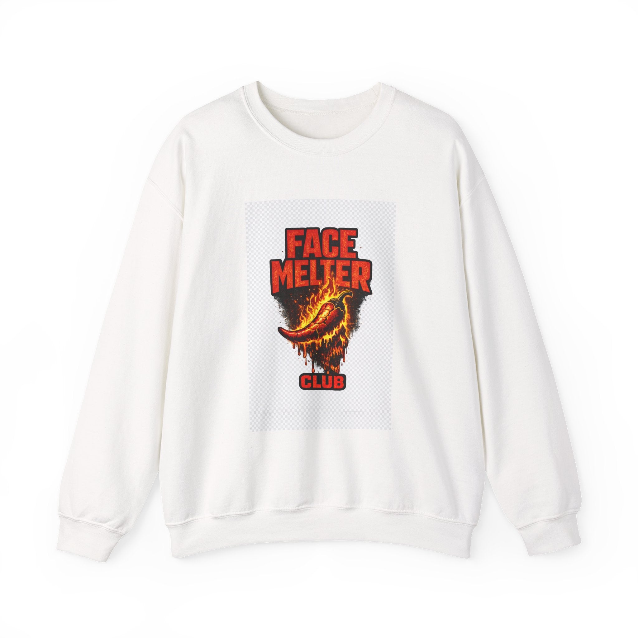 "mild is not an option" Crewneck Sweatshirt — Bold Statement Pullover